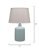 Jamie Young Co. Light Blue Milk Jug Table Lamp BLJUGMM255MC