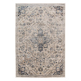Belmont BLM-1 Power-Loomed Medallion Transitional Area Rug