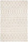 Aspen Blossom 115 Hand Tufted 100% Wool Pile Bohemian Rug Beige / Ivory 100% Wool Pile BLM115B-4