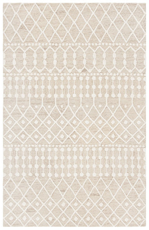 Aspen Blossom 115 Hand Tufted 100% Wool Pile Bohemian Rug Beige / Ivory 100% Wool Pile BLM115B-9
