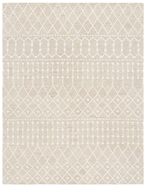 Aspen Blossom 115 Hand Tufted 100% Wool Pile Bohemian Rug Beige / Ivory 100% Wool Pile BLM115B-9