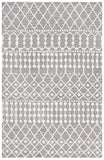 Blossom Aspen 115 Bohemian Hand Tufted 100% Wool Pile Rug Grey / Ivory