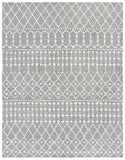 Blossom Aspen 115 Bohemian Hand Tufted 100% Wool Pile Rug Grey / Ivory