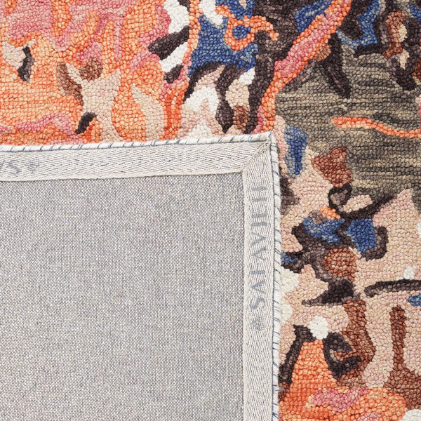 Safavieh Blossom 460 Floral Hand Tufted Rug Pink / Ivory BLM460U-8