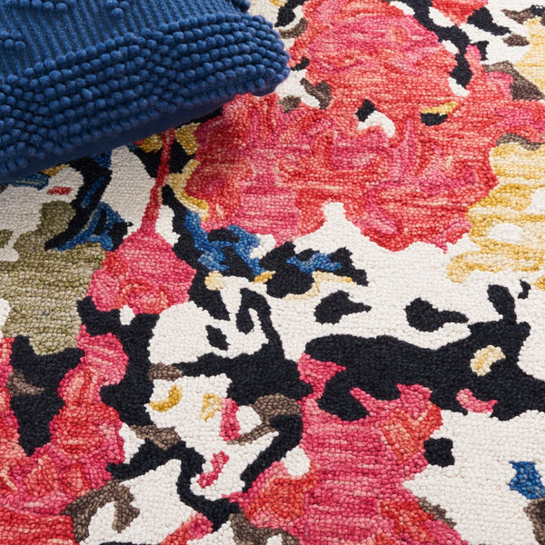 Safavieh Blossom 460 Floral Hand Tufted Rug Green / Ivory BLM460Y-5