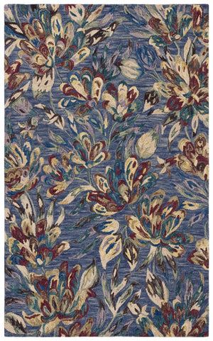 Safavieh Blossom 462 Floral Hand Tufted Rug Blue / Violet BLM462U-8