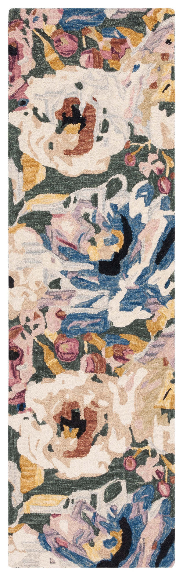 Safavieh Blossom 463 Floral Hand Tufted Rug Green / Ivory BLM463Y-3