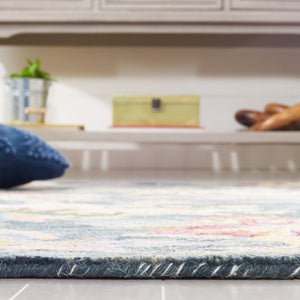 Safavieh Blossom 467 Floral Hand Tufted Rug Grey / Violet BLM467F-8