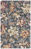 Safavieh Blossom 467 Floral Hand Tufted Rug Grey / Violet BLM467F-8