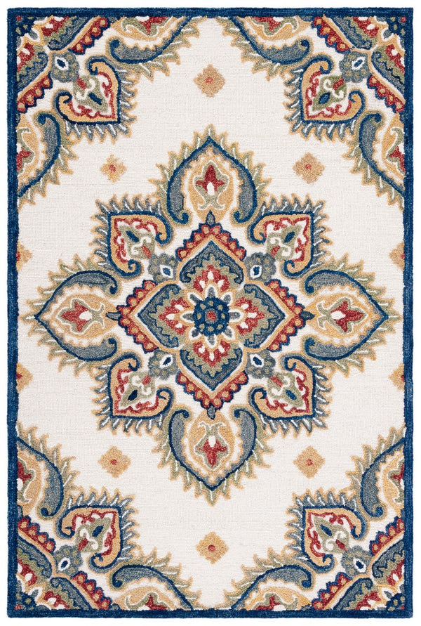 Safavieh Blossom 561 Hand Tufted 80% Wool 20% Cotton Rug BLM561A-8