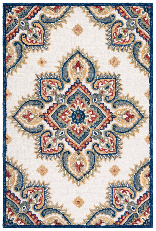 Safavieh Blossom 561 Hand Tufted 80% Wool 20% Cotton Rug BLM561A-5