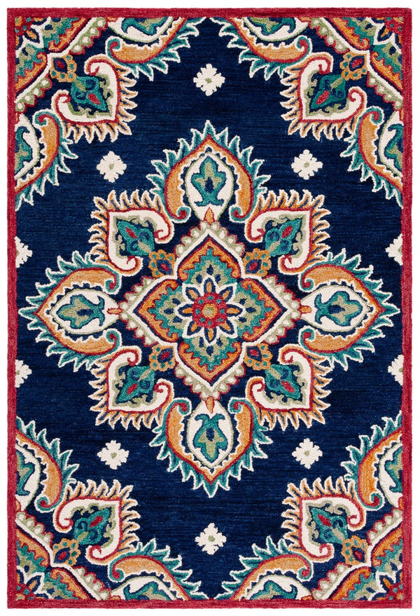 Safavieh Blossom 561 Hand Tufted 80% Wool 20% Cotton Rug BLM561N-8