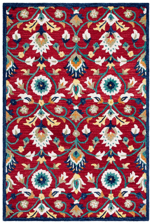 Safavieh Blossom 562 Hand Tufted 80% Wool 20% Cotton Rug BLM562Q-8