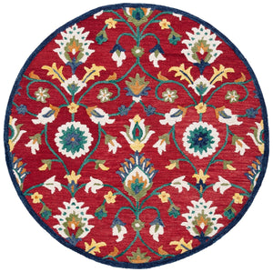 Safavieh Blossom 562 Hand Tufted 80% Wool 20% Cotton Rug BLM562Q-8