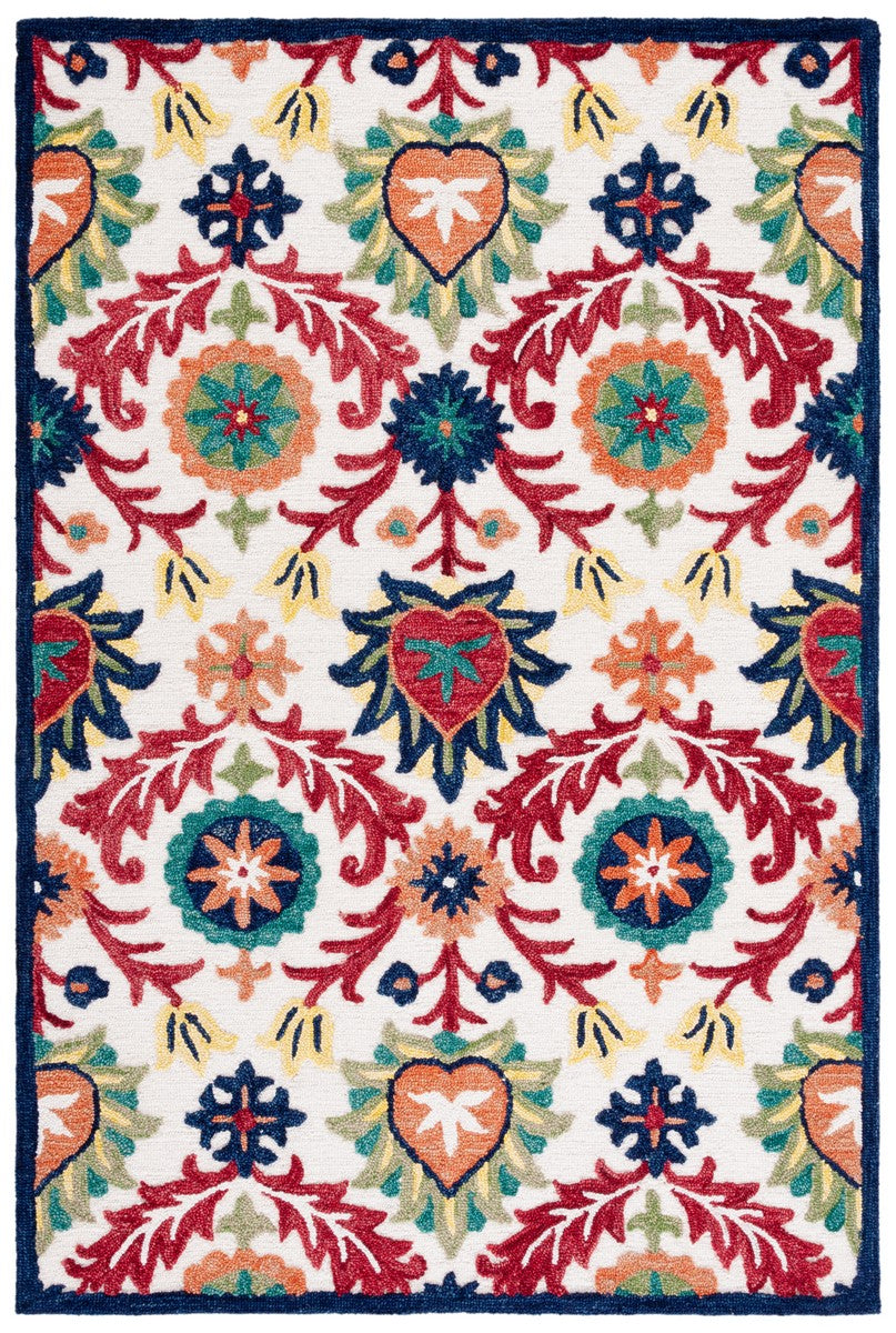 Safavieh Blossom 563 Hand Tufted 80% Wool 20% Cotton Rug BLM563A-28