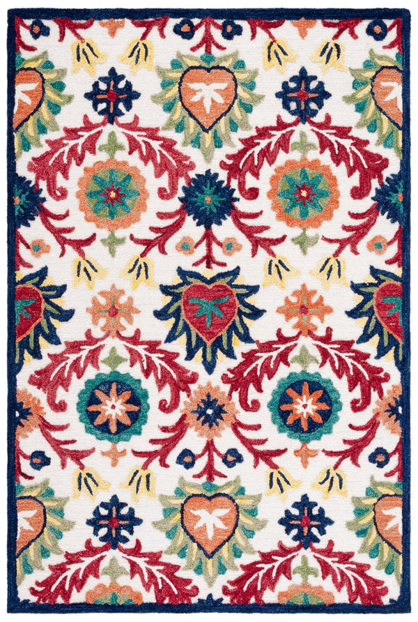 Safavieh Blossom 563 Hand Tufted 80% Wool 20% Cotton Rug BLM563A-5