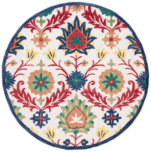 Safavieh Blossom 563 Hand Tufted 80% Wool 20% Cotton Rug BLM563A-6R