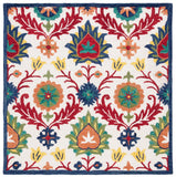 Safavieh Blossom 563 Hand Tufted 80% Wool 20% Cotton Rug BLM563A-6SQ