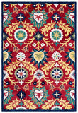 Safavieh Blossom 563 Hand Tufted 80% Wool 20% Cotton Rug BLM563D-8