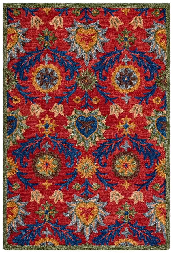 Safavieh Blossom 563 Hand Tufted 80% Wool 20% Cotton Rug BLM563Q-8