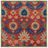 Safavieh Blossom 563 Hand Tufted 80% Wool 20% Cotton Rug BLM563Q-6SQ