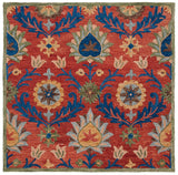 Safavieh Blossom 563 Hand Tufted 80% Wool 20% Cotton Rug BLM563Q-8