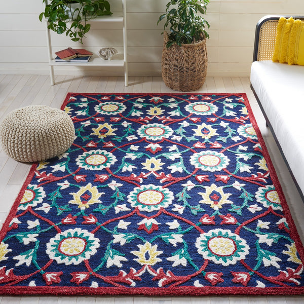 Safavieh Blossom 564 Hand Tufted 80% Wool 20% Cotton Rug BLM564N-8
