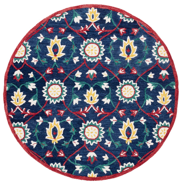 Safavieh Blossom 564 Hand Tufted 80% Wool 20% Cotton Rug BLM564N-6R