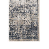 AMER Rugs Belmont BLM-6 Power-Loomed Medallion Transitional Area Rug Gray 8'7" x 11'6"