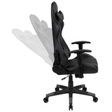 English Elm EE1333 Modern Gaming Bundle - Desk/Chair Gray EEV-11700