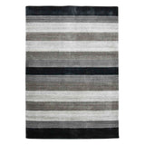 Blend BLN-15 Hand-Loomed Striped Transitional Area Rug