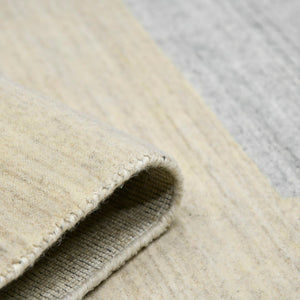 AMER Rugs Blend BLN-4 Hand-Loomed Striped Transitional Area Rug Cream 10' x 14'