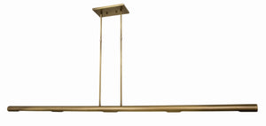 Beeline LED 60" Antique Brass Pendant 