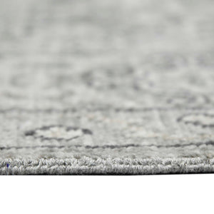 AMER Rugs Blu BLU-35 Hand-Knotted Geometric Classic Area Rug Gray 10' x 14'