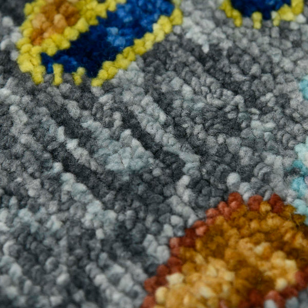 AMER Rugs Blu BLU-51 Hand-Knotted Oriental Transitional Area Rug Multicolor 10' x 14'