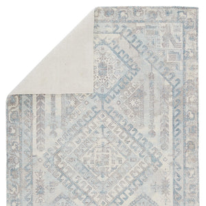 Jaipur Living Blythe Arlowe BLY03 Handwoven Handmade Indoor Global Rug Light Blue 3' x 10'