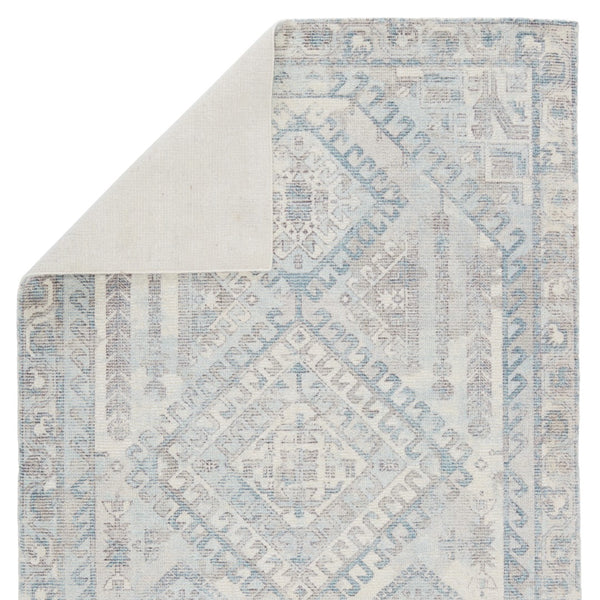 Jaipur Living Blythe Arlowe BLY03 Handwoven Handmade Indoor Global Rug Light Blue 3' x 10'