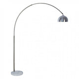 Rene Contemporary Style Arch Lamp, White