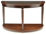 Granvia Traditional Sofa Table, Dark Cherry