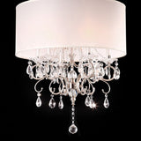 Sophy Traditional Ceiling Lamp, White and Chrome