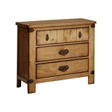 Pioneer Cottage Night Stand In Weathered Elm Finish