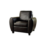 Hatton Contemporary Style Chair In Black Finish