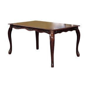 Benzara Townsville Transitional 60" Dining Table, Dark Walnut BM123395 Dark Walnut  BM123395