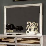 Golva Contemporary Style Mirror , Silver