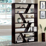 Benzara Kamloo Contemporary Display Shelf , Espresso BM123646 Espresso Wood BM123646