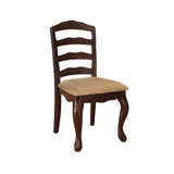 Townsville Cottage Side Chair, Dark Walnut Finish, Set Of 2