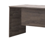 Benzara Smooth Surface and Stylish Desk, Brown BM148851 Brown Wood BM148851