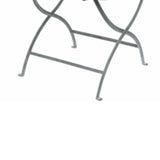 Benzara Ultimate Designer Folding Chair BM149569 Gray Metal BM149569