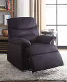 Arcadia Relaxing Recliner In Black Woven Fabric