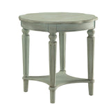 Fordon End Table, Antiqued Green